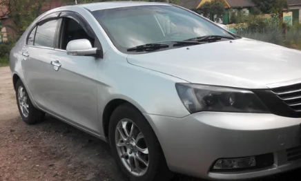 Дефлекторы окон (ветровики) Geely Emgrand Sd 2012 (Джили Мгранд) ТМ Кобра Тюнинг