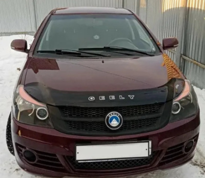 Дефлектор капота (мухобойка) Geely GC6 с 2014 г.в. (Джили ДжиСи6) ТМ Вип Тюнинг