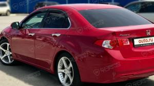 Дефлекторы окон (ветровики) Honda Accord VIII Sd 2008/Spirior Sd 2009 (Хонда Аккорд) ТМ Кобра Тюнинг