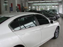 Дефлекторы окон (ветровики) Honda Accord 2013- (Хонда Аккорд) ТМ SIM