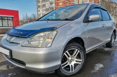 Дефлекторы окон (ветровики) Honda Civic VII Hb 5d 2001-2005 (Хонда Сивик) ТМ Кобра Тюнинг