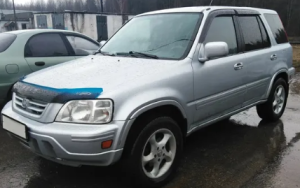 Дефлекторы окон (ветровики) Honda CR-V I 1995-2001 (Хонда СР-В) ТМ Кобра Тюнинг