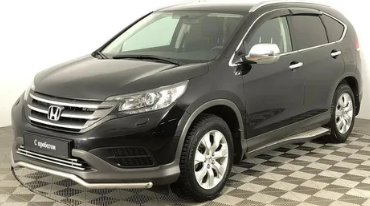 Дефлекторы окон (ветровики) Honda CR-V IV 2012 (Хонда СР-В) ТМ Кобра Тюнинг