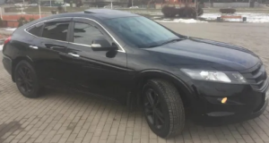 Дефлекторы окон (ветровики) Honda Crosstour 2012 (Хонда КросТур) ТМ Кобра Тюнинг