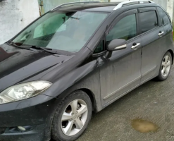 Дефлекторы окон (ветровики) Honda FR-V 2004-2009/Edix 2004-2009"EuroStandard" (Хонда ФРВ) ТМ Кобра Тюнинг