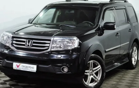 Дефлекторы окон (ветровики) Honda Pilot II 2008-2014"EuroStandard" (Хонда Пилот) ТМ Кобра Тюнинг