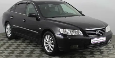 Дефлекторы окон (ветровики) Hyundai Grandeur IV Sd 2005-2011 ХРОМ.МОЛДИНГ (Хюндай Грандеур) ТМ Кобра Тюнинг