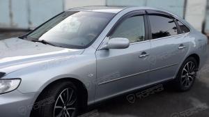 Дефлекторы окон (ветровики) Hyundai Grandeur IV Sd 2005-2011"EuroStandard" (Хюндай Грандеур) ТМ Кобра Тюнинг