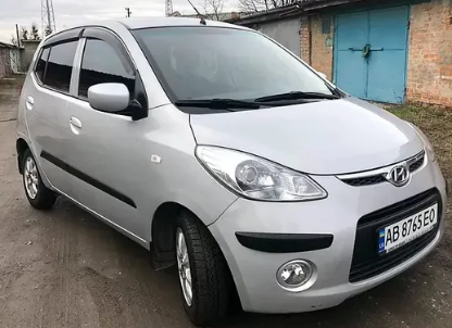 Дефлекторы окон (ветровики) Hyundai I10 Hb 5d 2007-2012 (Хюндай Ай10) ТМ Кобра Тюнинг