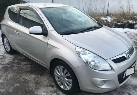 Дефлекторы окон (ветровики) Hyundai I20 Hb 3d 2009 (Хюндай Ай20) ТМ Кобра Тюнинг