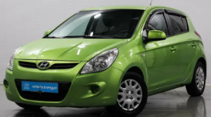 Дефлекторы окон (ветровики) Hyundai I20 Hb 5d 2009 (Хюндай Ай20) ТМ Кобра Тюнинг