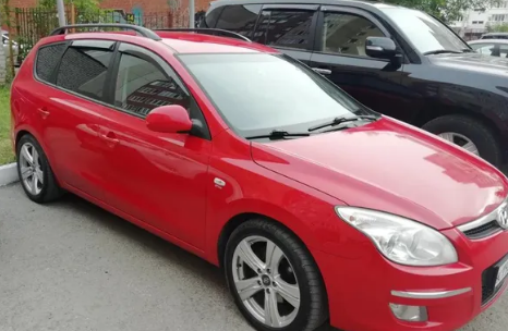 Дефлекторы окон (ветровики) Hyundai I30 I Wagon 2007-2011 (Хюндай Ай30) ТМ Кобра Тюнинг