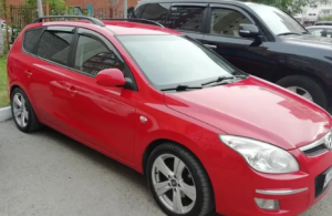 Дефлекторы окон (ветровики) Hyundai I30 I Wagon 2007-2011"EuroStandard" (Хюндай Ай30) ТМ Кобра Тюнинг