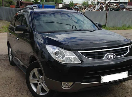 Дефлекторы окон (ветровики) Hyundai IХ 55 2008/Veracruz 2007 (Хюндай АйИкс55) ТМ Кобра Тюнинг