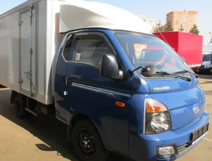 Дефлекторы окон (ветровики) Hyundai Porter II 2010 (Хюндай Портер) ТМ Кобра Тюнинг