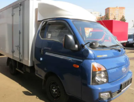 Дефлекторы окон (ветровики) Hyundai Porter II 2010"EuroStandard" (Хюндай Портер) ТМ Кобра Тюнинг