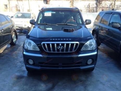 Дефлектор капота (мухобойка) HYUNDAI Terracan с 2001–2007 г.в. (Хюндай Теракан) ТМ Вип Тюнинг