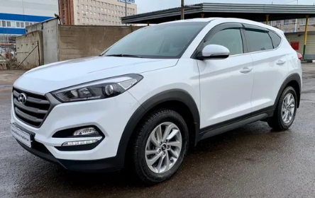 Дефлекторы окон (ветровики) Hyundai Tucson 2015 (Хюндай Туксон) ТМ Кобра Тюнинг