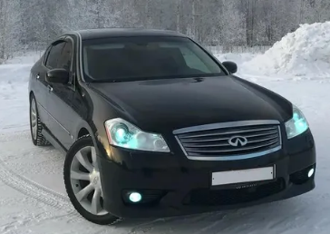 Дефлекторы окон (ветровики) Infiniti M-Series (Y50) 2005-2010 (Инфинити М) ТМ Кобра Тюнинг