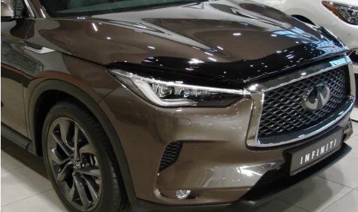 Дефлектор капота (мухобойка) Infiniti QX50 2013- ТМ SIM