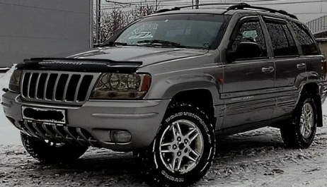 Дефлекторы окон (ветровики) Jeep Grand Cherokee II (WJ) 1999-2004"EuroStandard" (Джип Гранд Чироки) ТМ Кобра Тюнинг