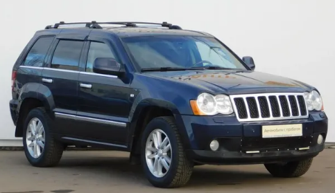 Дефлекторы окон (ветровики) Jeep Grand Cherokee III (WK) 2005-2010 (Джип Гранд Чироки) ТМ Кобра Тюнинг