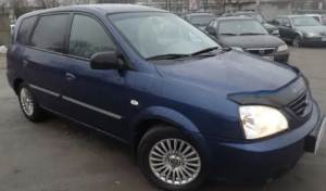 Дефлектор капота (мухобойка) KIA Carens с 2002–2006 (Киа Каренс) ТМ Вип Тюнинг