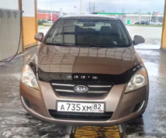 Дефлектор капота (мухобойка) KIA CEED с 2007-2009 г.в. (Киа Сид) ТМ Вип Тюнинг