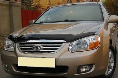 Дефлектор капота (мухобойка) Kia Cerato 2004-2009 (Киа Черато) ТМ SIM