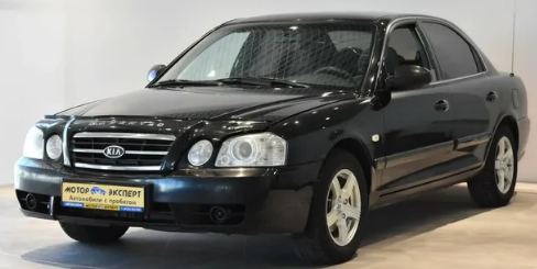 Дефлектор капота (мухобойка) KIA Magentis c 2002-2005 г.в. (Киа Маджентис) ТМ Вип Тюнинг