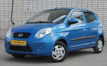 Дефлекторы окон (ветровики) Kia Picanto I 5d 2003-2010/Morning 5d 2007-2011 (Киа Пиканто) ТМ Кобра Тюнинг