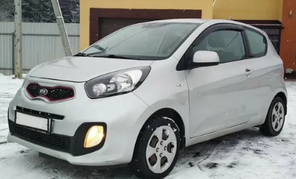 Дефлекторы окон (ветровики) Kia Picanto III 3d 2011 (Киа Пиканто) ТМ Кобра Тюнинг