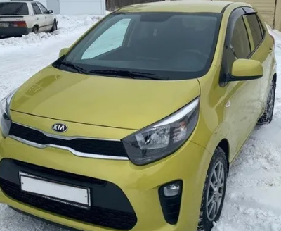 Дефлекторы окон (ветровики) Kia Picanto IV 5d 2017 (Киа Пиканто) ТМ Кобра Тюнинг