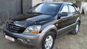 Дефлекторы окон (ветровики) Kia Sorento (BL) 2002-2009 (Киа Соренто) ТМ Кобра Тюнинг