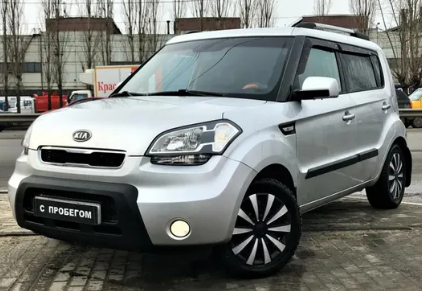 Дефлекторы окон (ветровики) Kia Soul I (AM) 2009-2012 (Киа Соул) ТМ Кобра Тюнинг