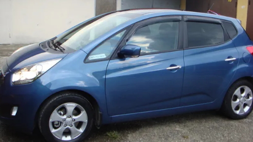 Дефлекторы окон (ветровики) Kia Venga 2010- (Киа Венга) ТМ SIM