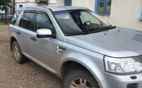 Дефлекторы окон (ветровики) Land Rover  Freelander 2007- (Лэнд Ровер Фриландер) ТМ SIM