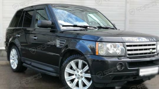 Дефлекторы окон (ветровики) Land Rover Range Rover Sport I 2005-2012 (Лэнд Ровер Рэнд Ровер Спорт) ТМ Кобра Тюнинг