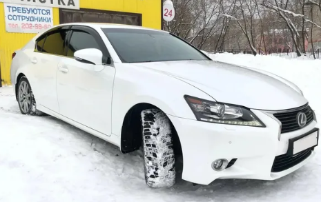 Дефлекторы окон (ветровики) Lexus GS IV 2012  ТМ Кобра Тюнинг