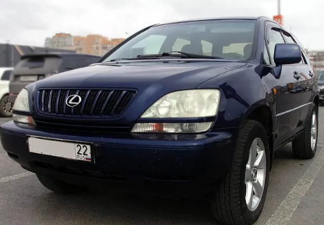 Дефлекторы окон (ветровики) Lexus RX I 1997-2003/Toyota Harier 1997-2003 ТМ Кобра Тюнинг