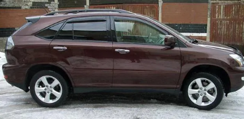 Дефлекторы окон (ветровики) Lexus RX 2003-2009 ТМ SIM