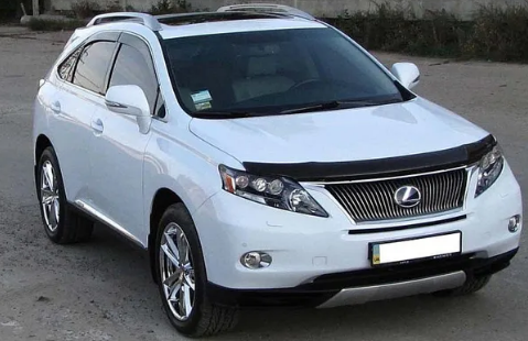 Дефлектор капота (мухобойка) Lexus RX 2009-2015 ТМ SIM