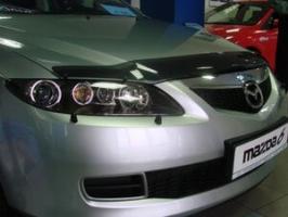 Дефлектор капота (мухобойка) Mazda 6 2002-2008 (Мазда 6) ТМ SIM