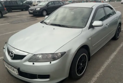 Дефлекторы окон (ветровики) Mazda 6 I Sd 2002-2007 (Мазда 6) ТМ Кобра Тюнинг