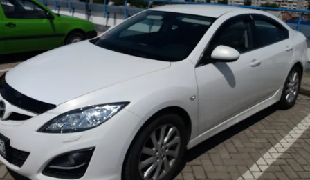 Дефлекторы окон (ветровики) Mazda 6 II Sd 2007-2012 (Мазда 6) ТМ Кобра Тюнинг