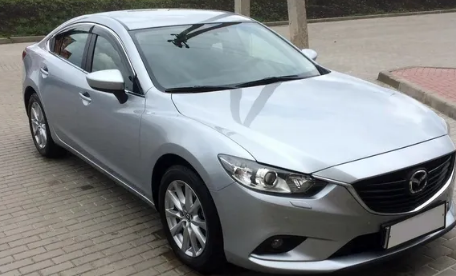 Дефлекторы окон (ветровики) Mazda 6 III Sd 2012-2017;2018 (Мазда 6) ТМ Кобра Тюнинг