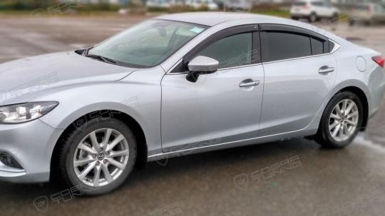 Дефлекторы окон (ветровики) Mazda 6 III Sd 2012-2017;2018 (Мазда 6) ТМ Кобра Тюнинг