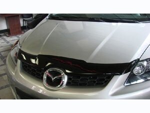 Дефлектор капота (мухобойка) Mazda CX-7 2006-2012 (Мазда СХ7) ТМ SIM