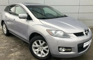 Дефлекторы окон (ветровики) Mazda CX7 2006-2012 (Мазда СХ7) ТМ Кобра Тюнинг