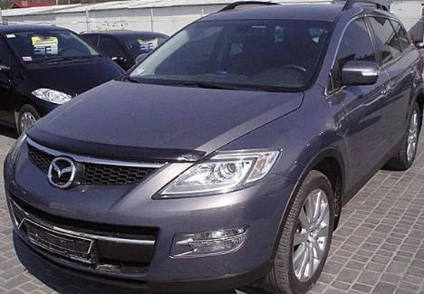 Дефлектор капота (мухобойка) Mazda CX-9 2009-2012 (Мазда СХ9) ТМ SIM